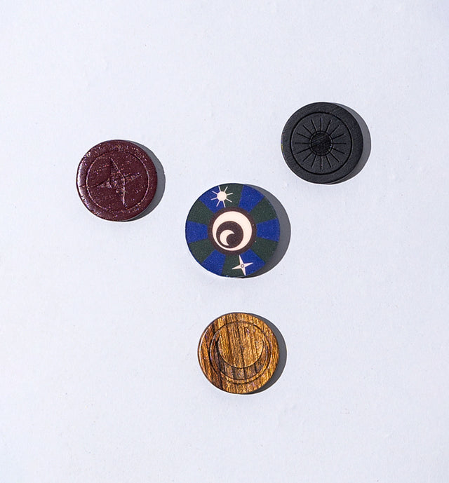 Carrom Pegs