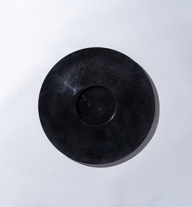 Obsidian Celestial Marble Tray