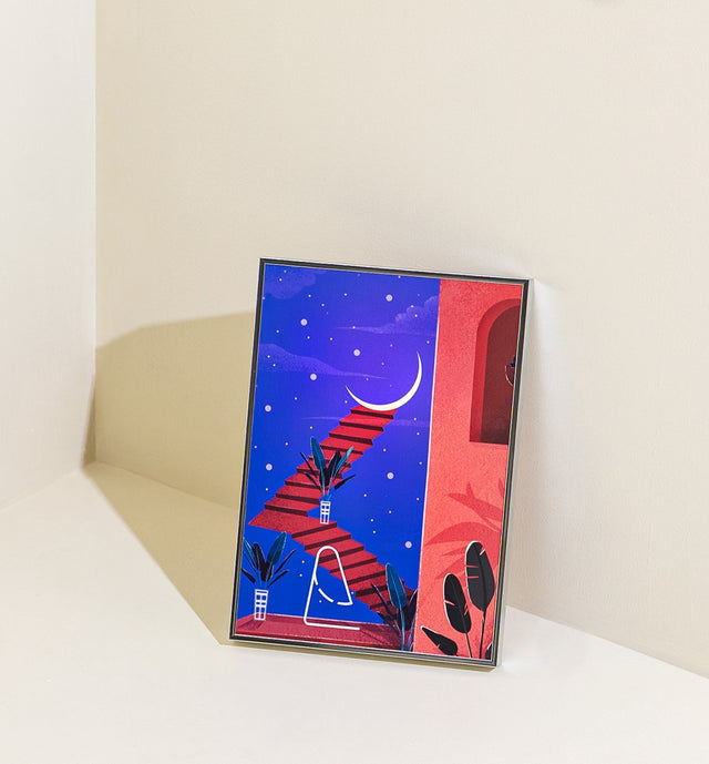 Take Me to The Crescent Canvas Print