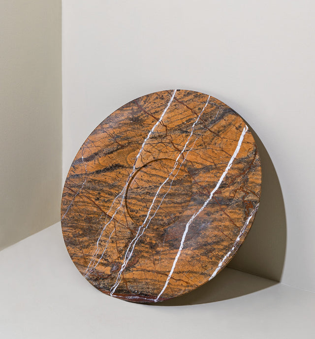 Russet Celestial Marble Tray